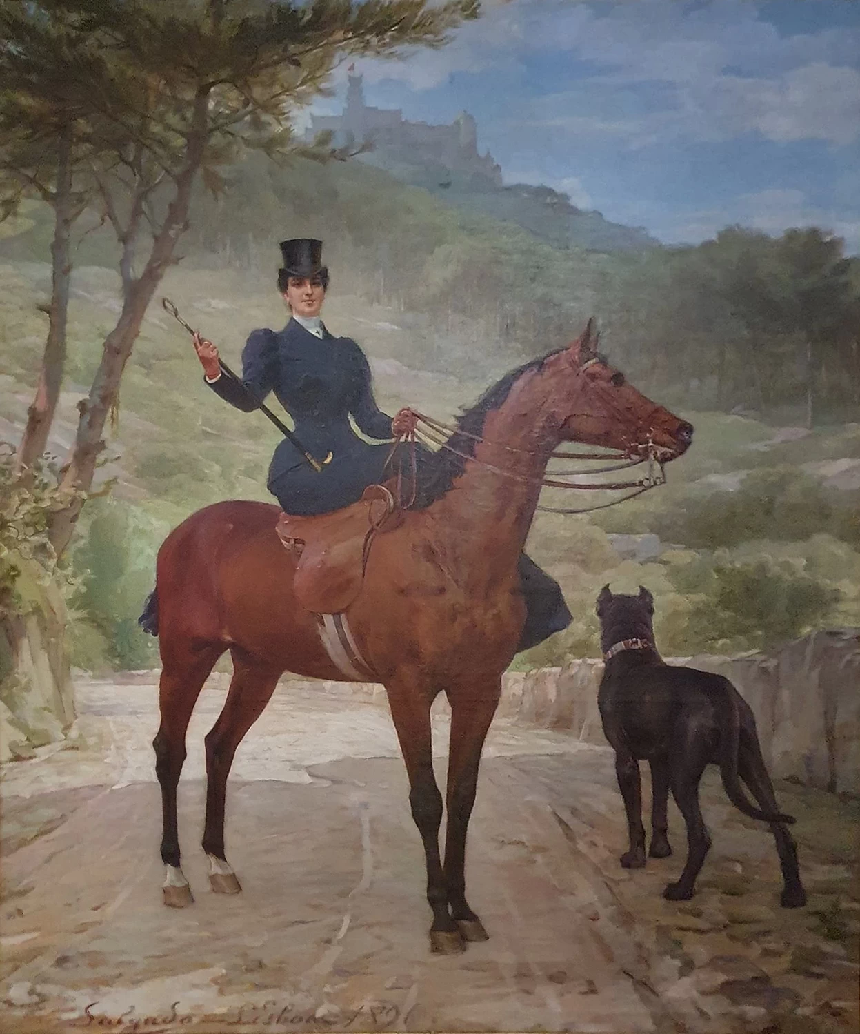 Veloso Salgado - Regina Amelia del Portogallo, Palazzo Ducale di Vila Viçosa